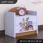 Nočna omarica Happy babies Safari 05 SZN1